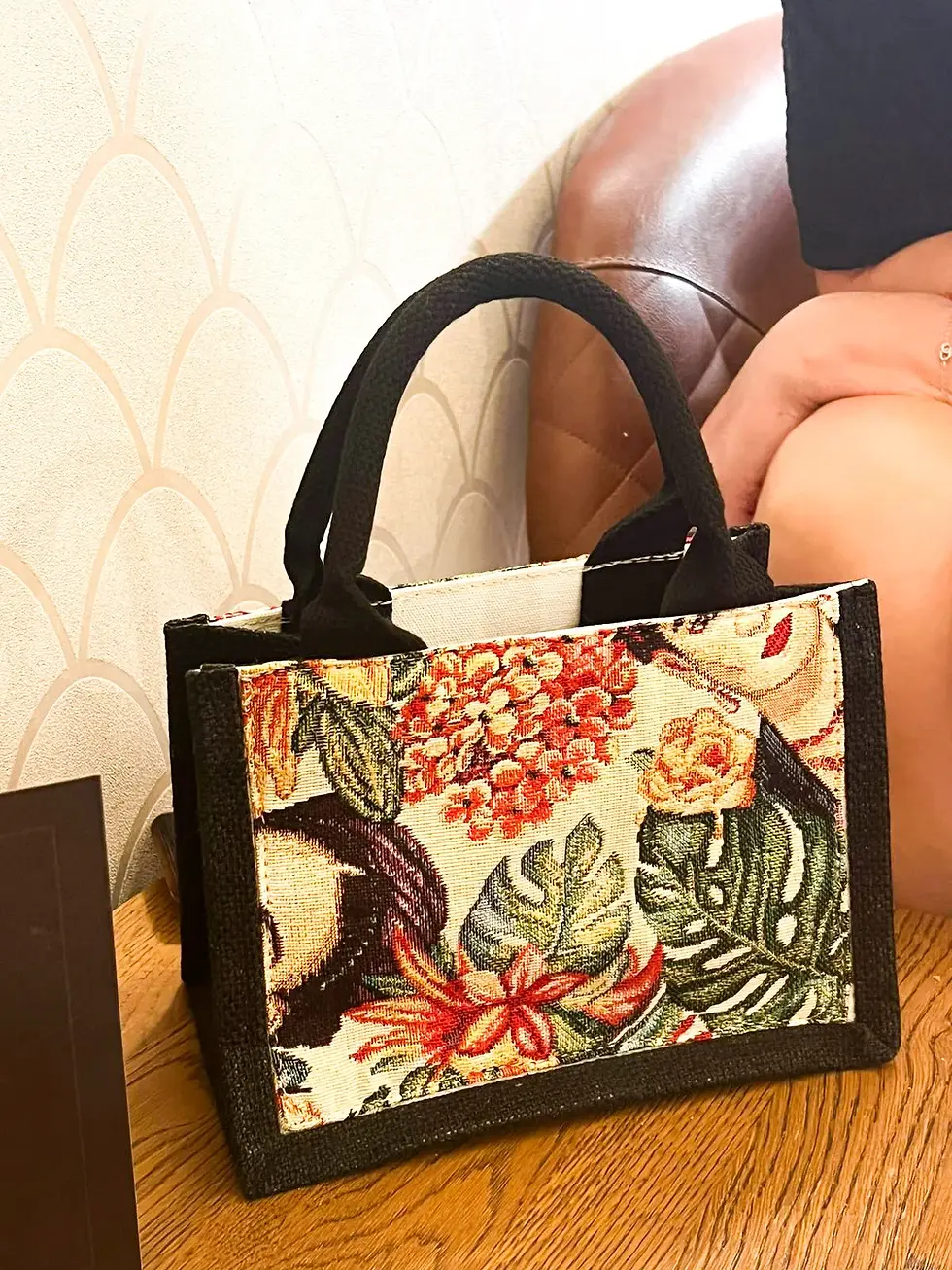 Miniatura: Borsa in tela Frida Kahlo