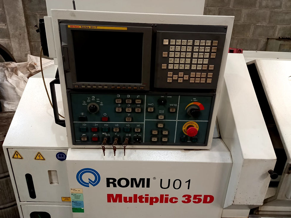 Miniatura: Torno CNC Romi Multiplic 35 D