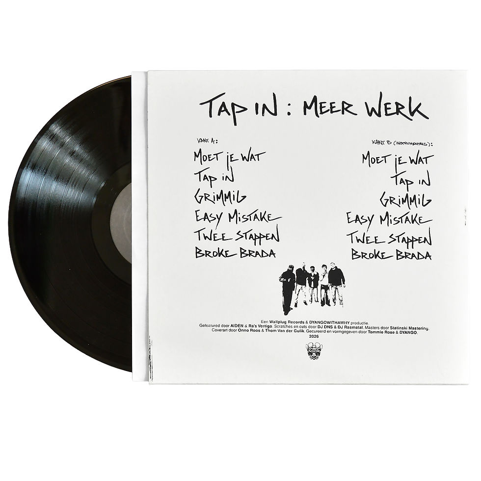 Thumbnail: TAP IN: MEER WERK 🔨 - vinyl