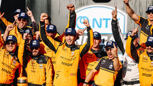 Christian Lundgaard became the first McLaren driver to win at Indianapolis Motor Speedway since Johnny Rutherford in 1976