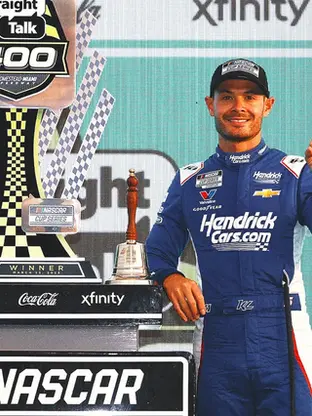 Larson doubled down in Miami