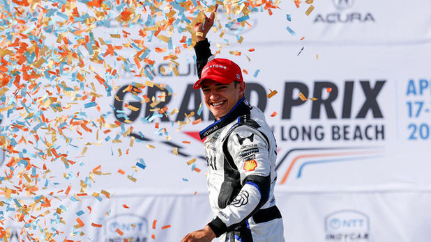 Palou Endures Chaos, Strategy at Detroit for Fourth Win of Season