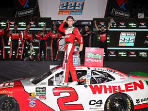 Jesse Love wins first NASCAR O'reilly's race at Gateway