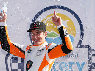 William Sawalich scores first O’Reilly Auto Parts Series win at Rockingham