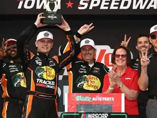 Carson Kvapil claims second straight NASCAR O’Reilly Series win in overtime