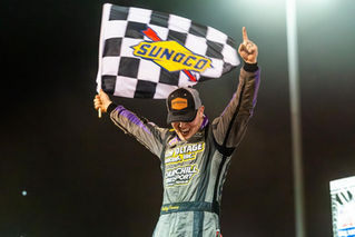 Pierce Wins Third Career Show-Me 100 After Starting 20th