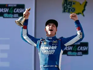 Corey Day earns first career NASCAR O'Reilly win in Talladega