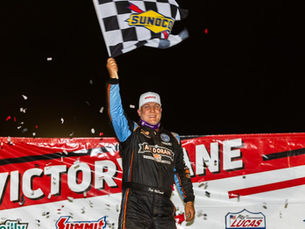 McDowell Scores Popular Victory in Mountain Moonshine Classic at Smoky Mountain