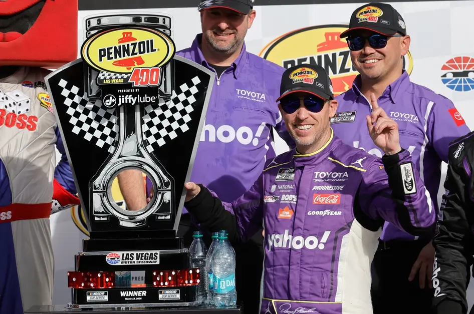 Denny Hamlin Cup Series winner