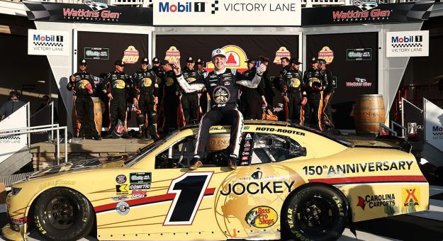 Zilisch passes in the final corner to win O’Reilly thriller at Watkins Glen