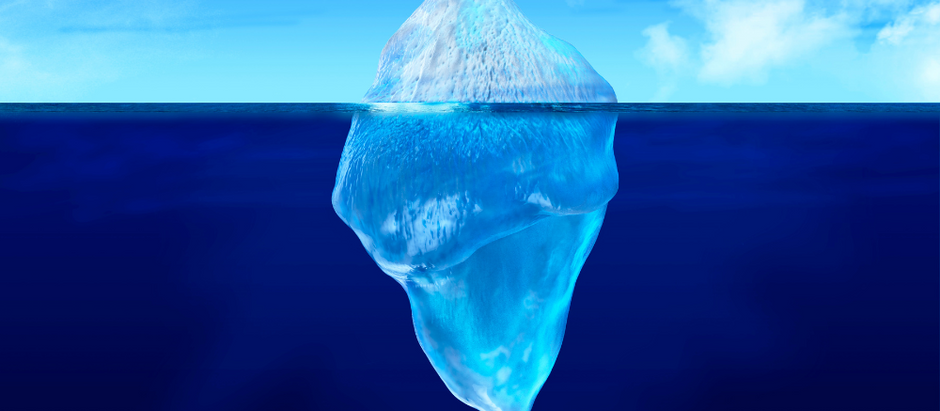 Exploring the Depths of the Unconscious Mind Through Personal Iceberg Artwork