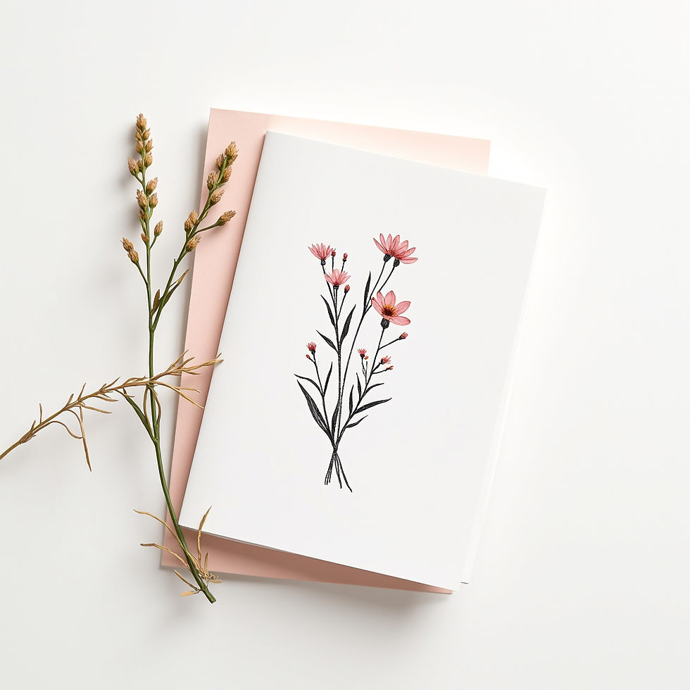 Illustrated Floral Cards