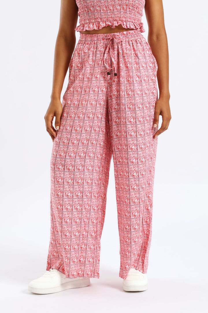Thumbnail: Free 2BU Vita Crab Relaxed Pant - Multi