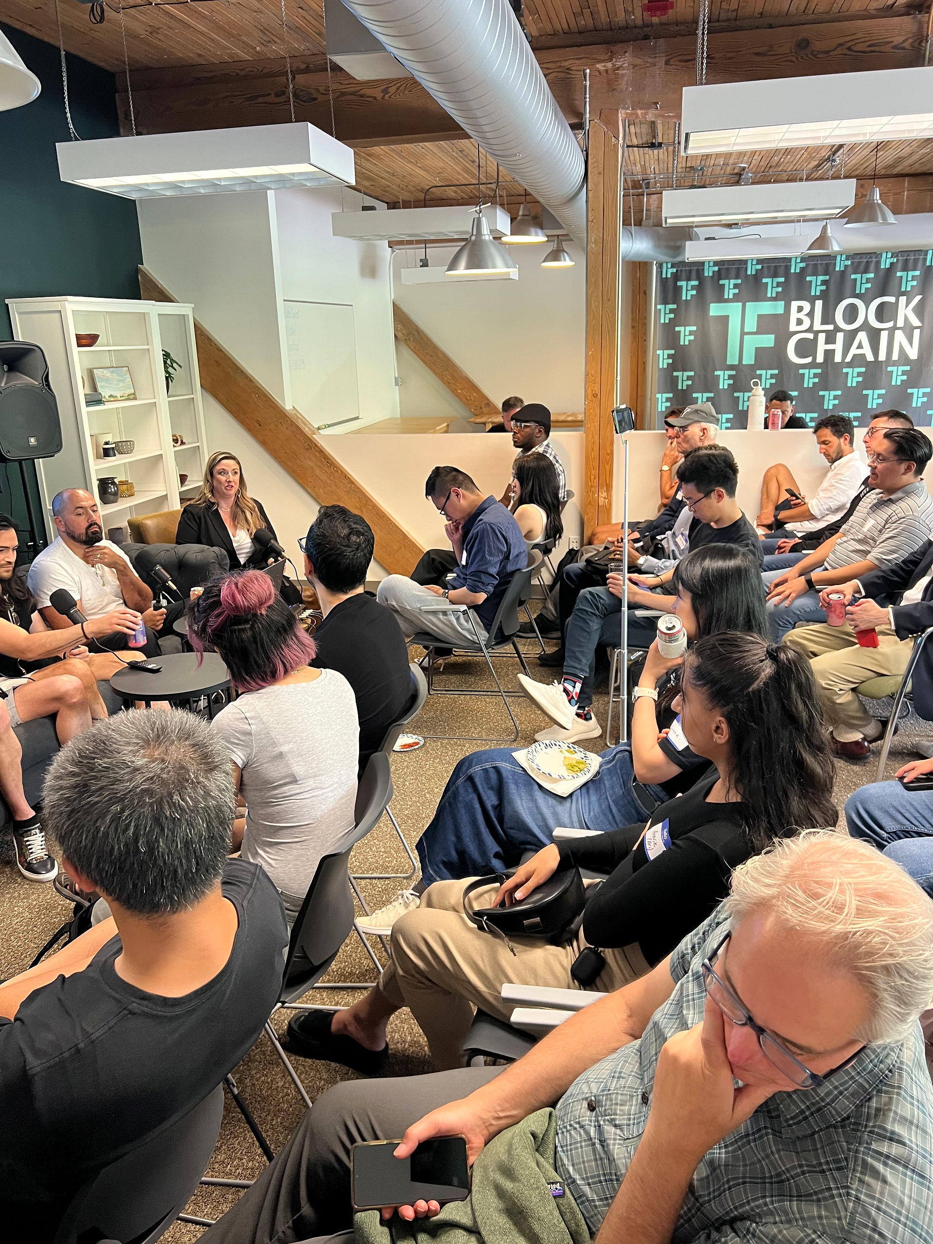 Intersection of AI and Blockchain Event TF Labs Niftmint