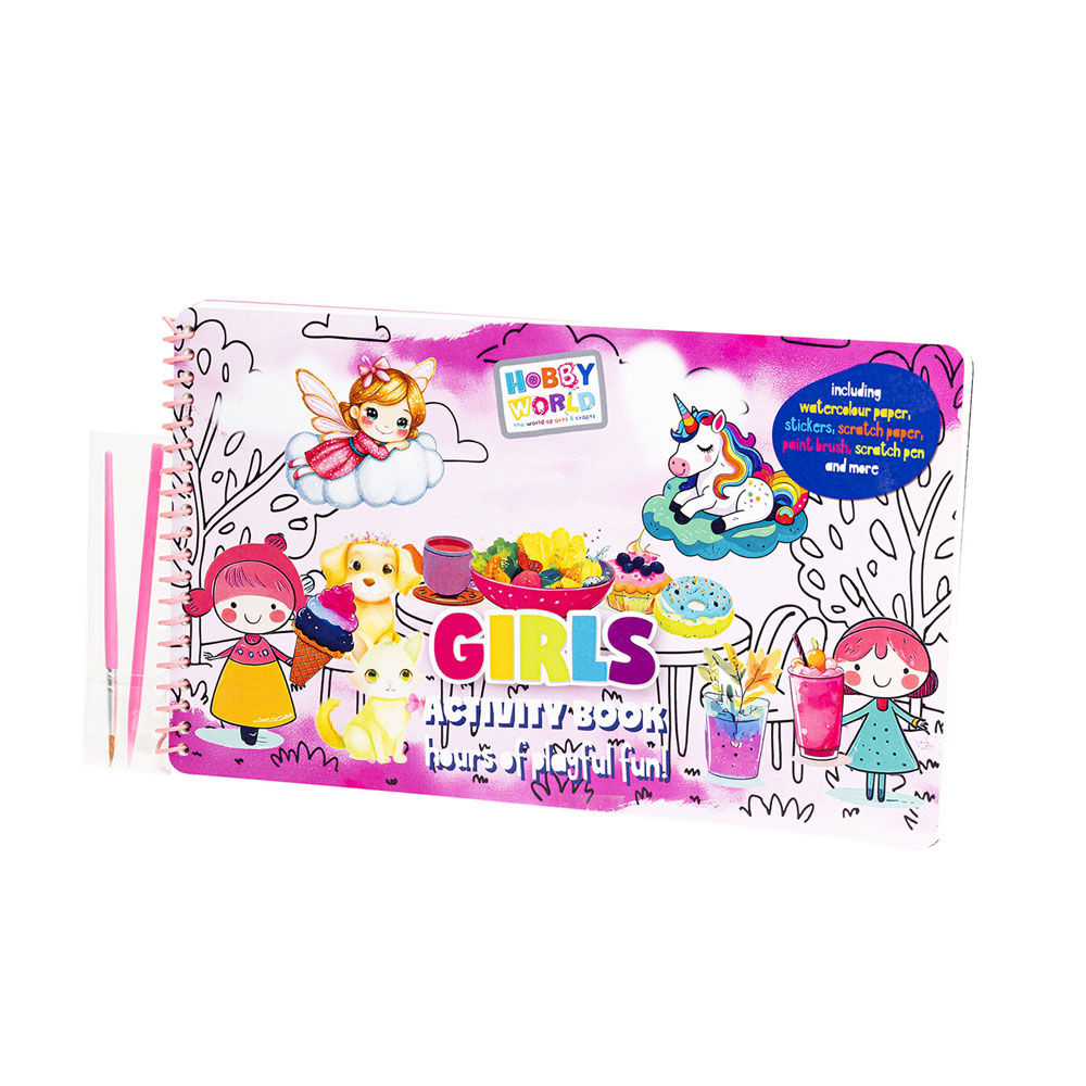 HW190109 GIRLS ACTIVITY BOOK