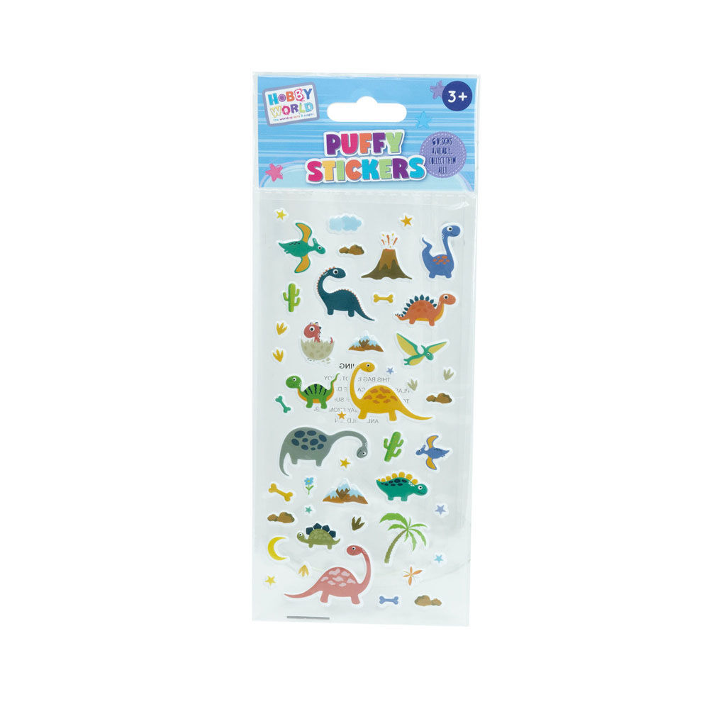 HW190034 PUFFY STICKERS