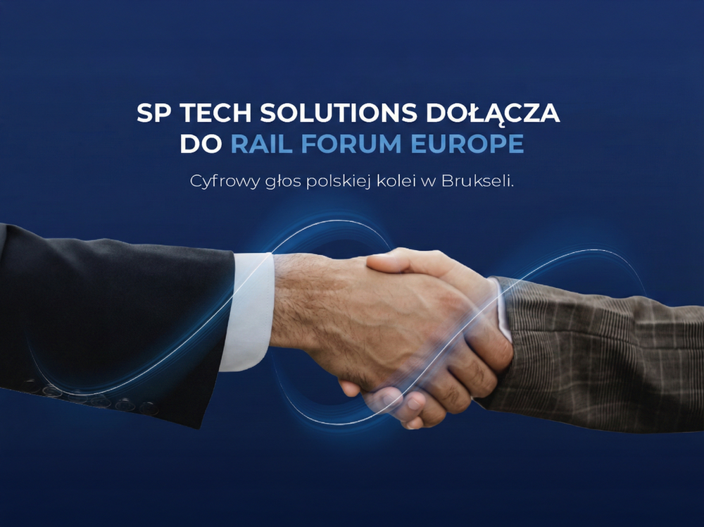 SP Tech Solutions im Rail Forum Europe. Polnisches Unternehmen beteiligt sich an der Digitalisierung der Eisenbahn in der EU.