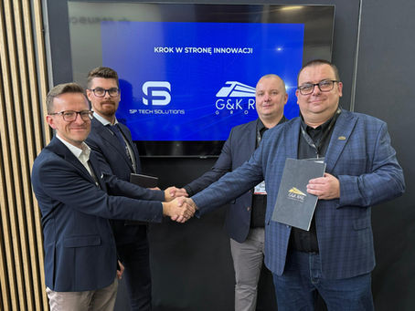 SP Tech Solutions i G&K Rail Group podpisały umowę podczas TRAKO 2025