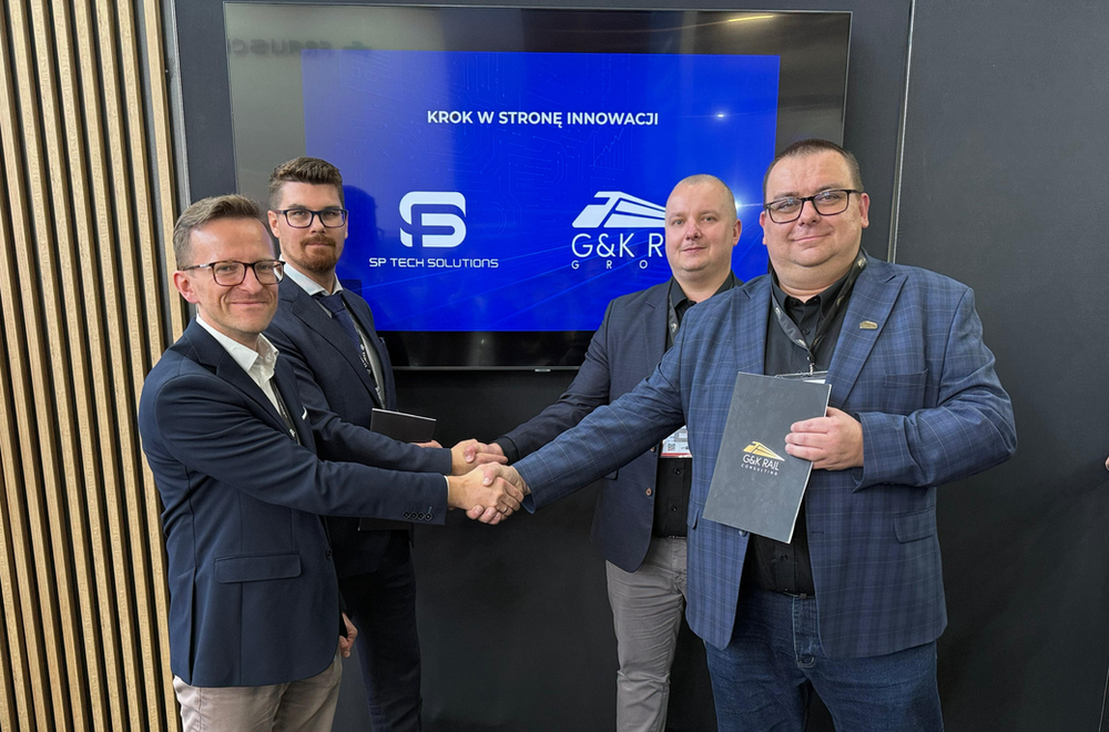 SP Tech Solutions und G&K Rail Group unterzeichnen Kooperationsvereinbarung auf der TRAKO 2025