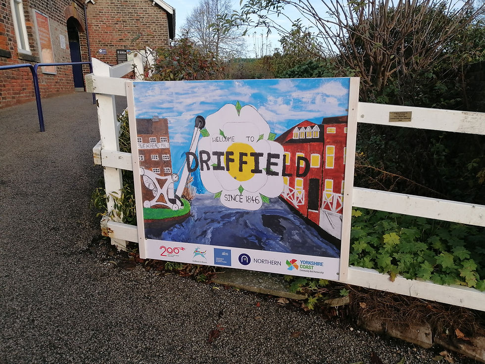 New artwork for Driffield station