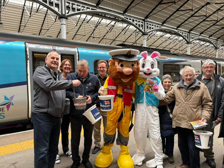 Easter Bunny meets Stormy Stan