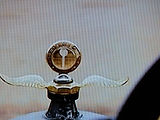Reproduction Motometer from American Pickers show exposed on MotometerCentral.com