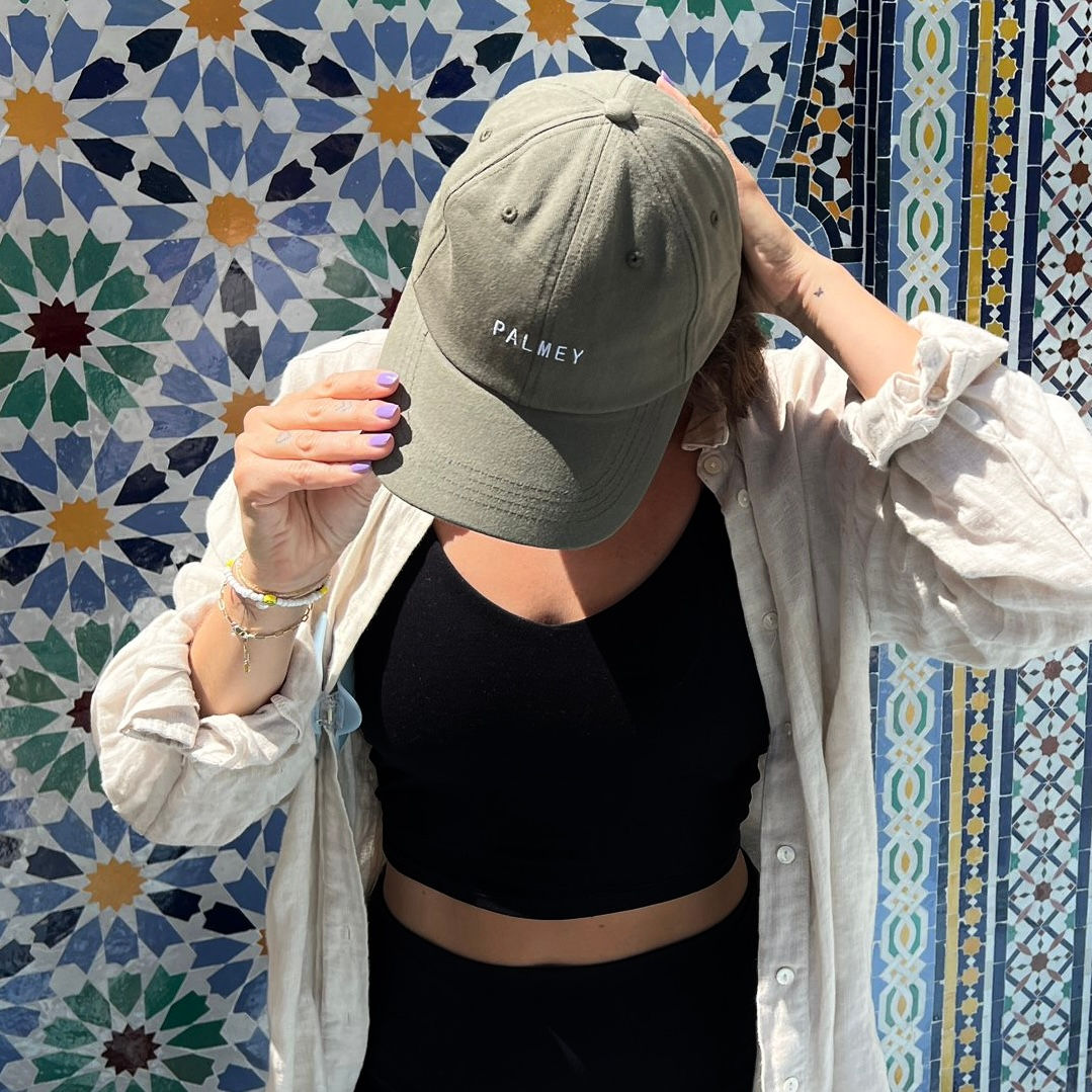 PALMEY Dad Cap mit Blume - Mood