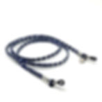 Brillenkette ZRH blau/weiss