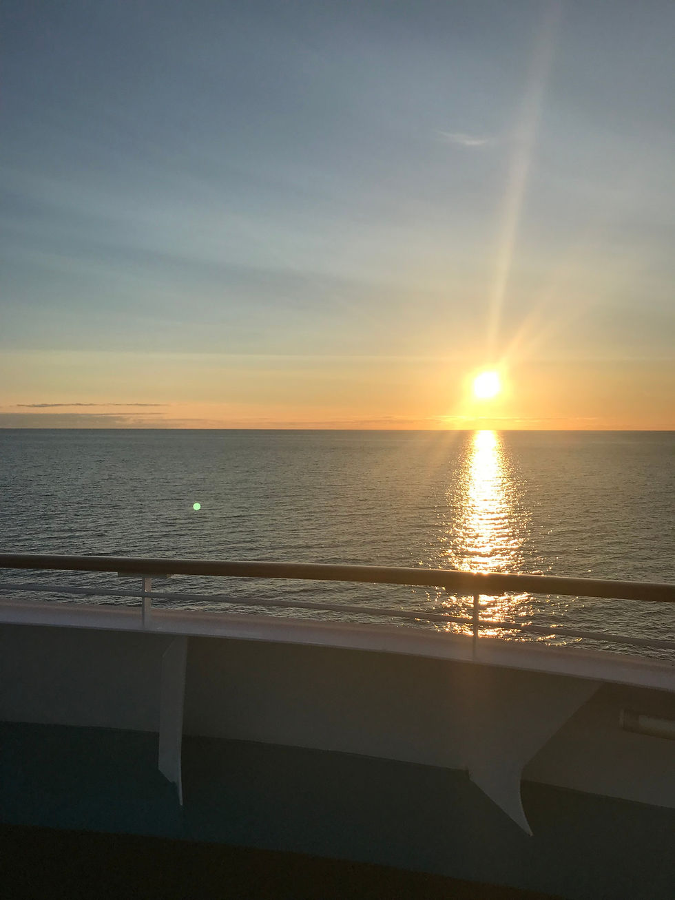 Sun at 11 PM in Iceland.