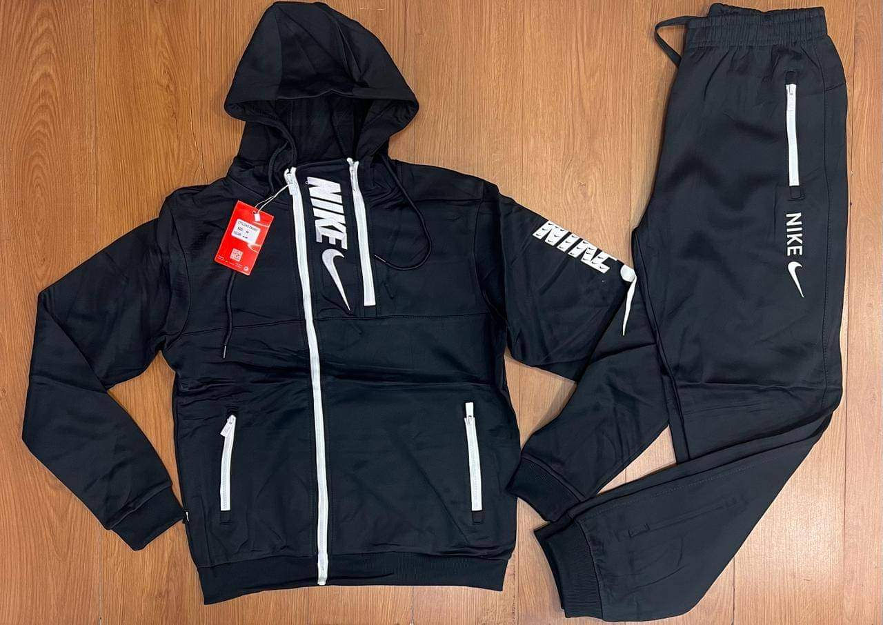 Nike Full Tracksuit Black