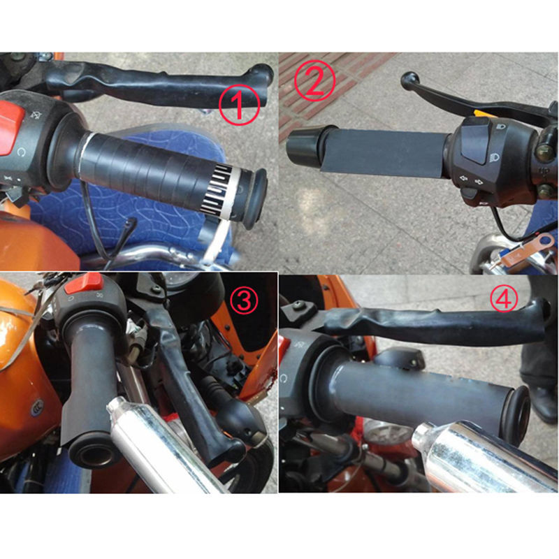 Thumbnail: Motorcycle Heated The Handle Universal Grip ATV Motorcycle Heated Grips Inserts 