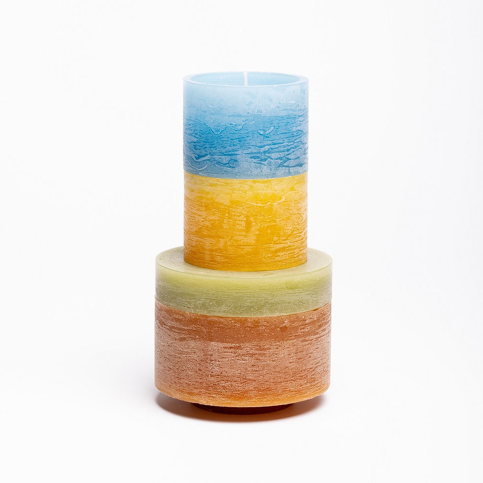 Miniature : CANDL STACK 04 - Brown & Blue