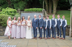 Saddleworth Hotel Wedding Photograph