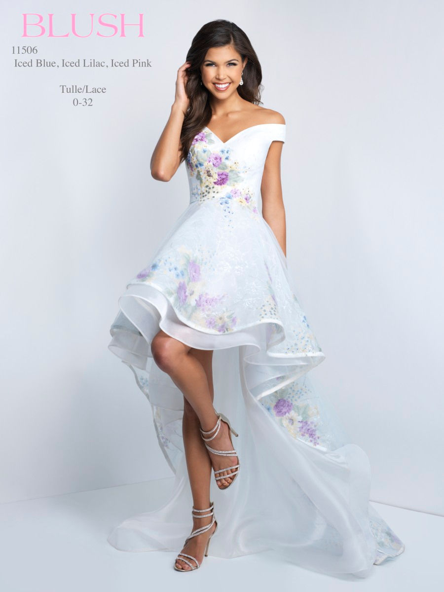 Thumbnail: Blush/Tulle/Lace - 11506