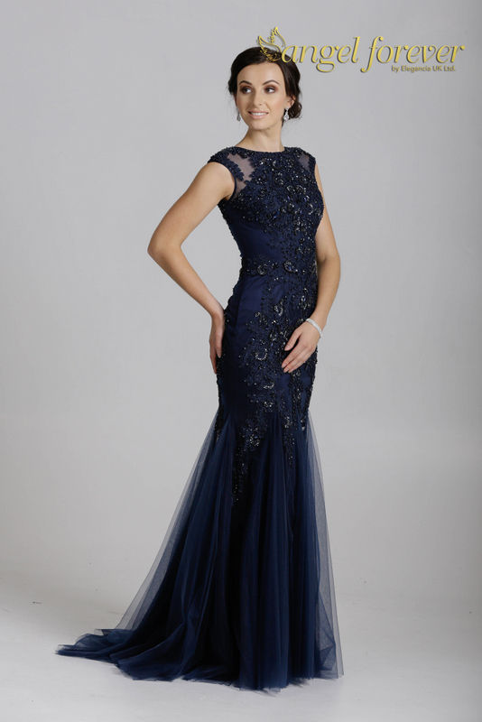 Thumbnail: Lace & Tulle High Neck