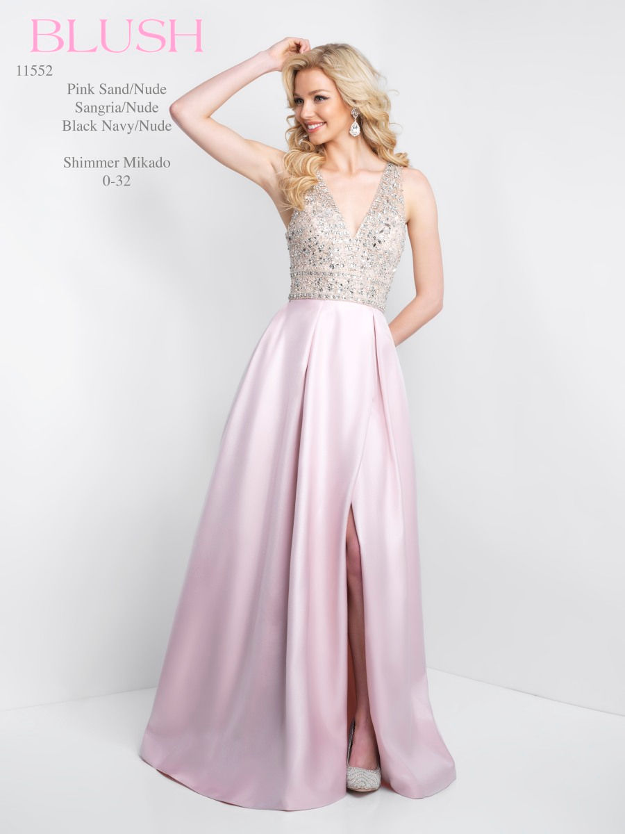 Thumbnail: Blush/Shimmer Mikado - 11552