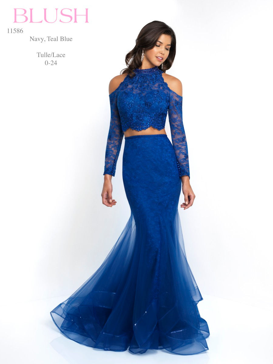 Thumbnail: Blush/Tulle/Lace - 11586