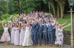 Saddleworth Hotel Wedding Photograph