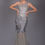 Thumbnail: Heavily Beaded Tulle With High Neck