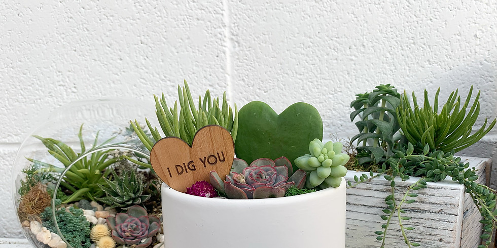 Public Virtual - "I Dig You" Valentine's Day Workshop