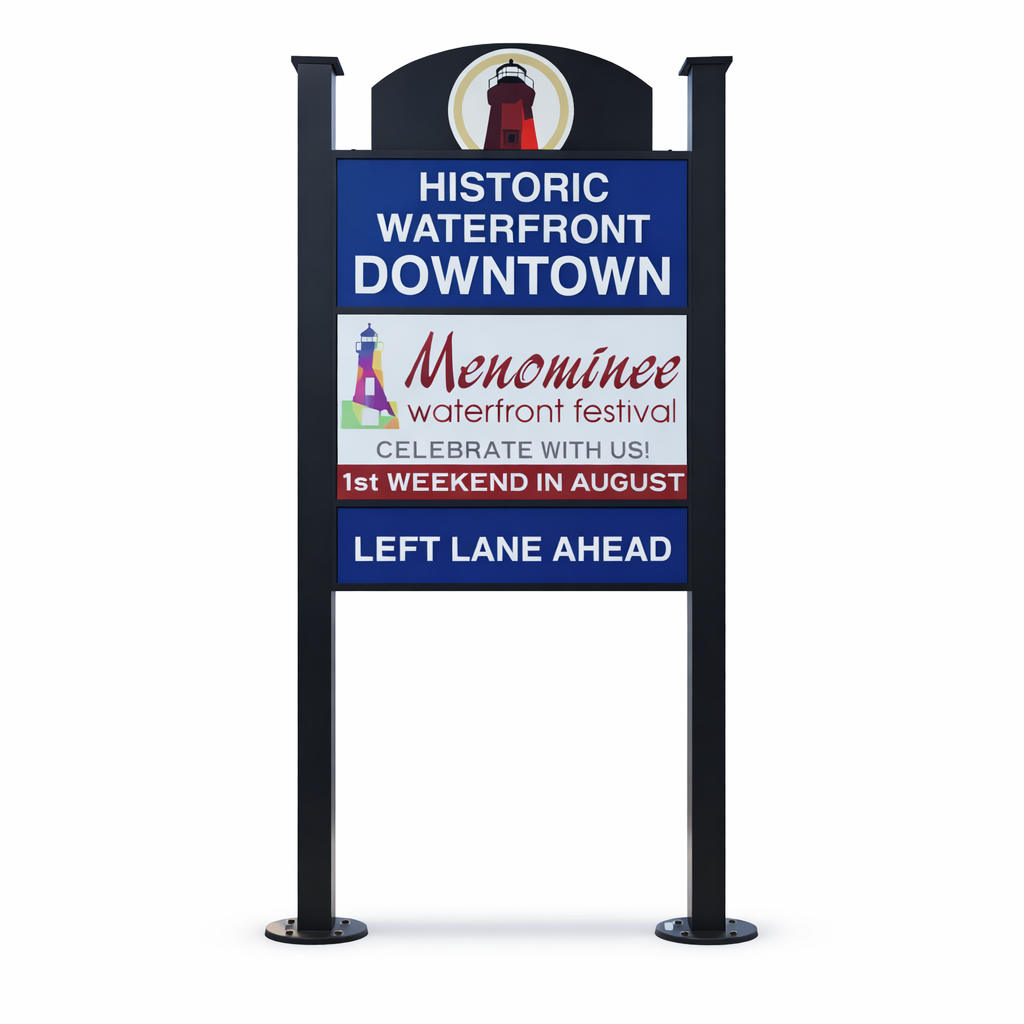 City of Menominee Historic District Sign