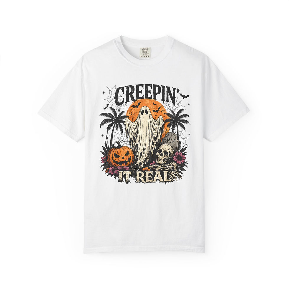 Thumbnail: Creepin' It Real Halloween T-Shirt