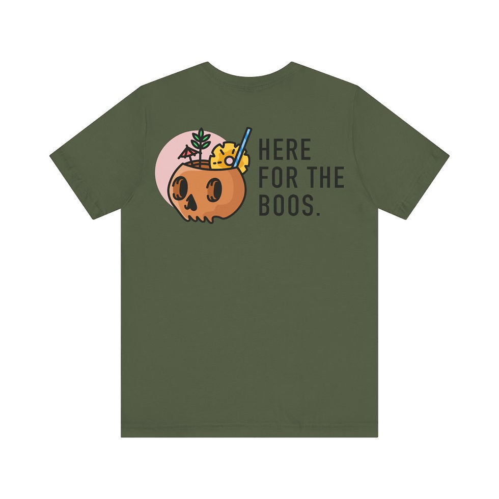 Thumbnail: Here for the Boos - Unisex Jersey Short Sleeve Tee