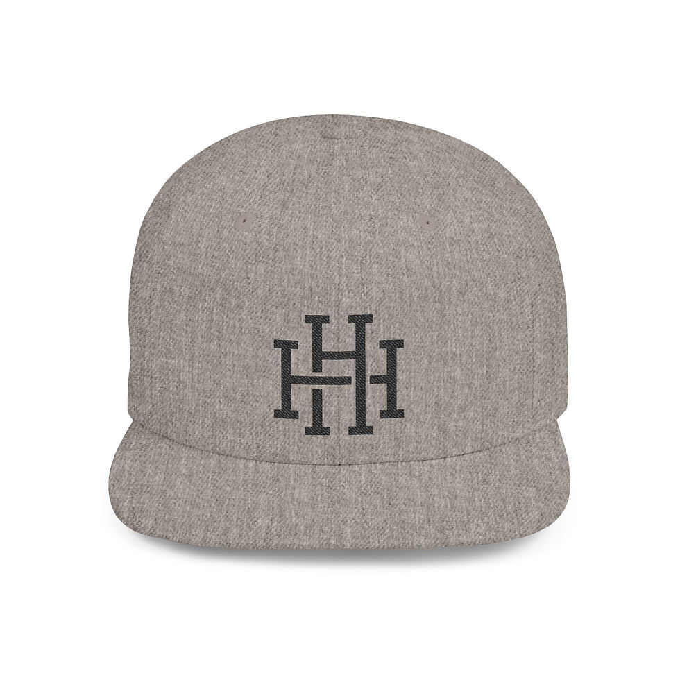 Thumbnail: Humble Hustlez Logo Flat Bill Snapback