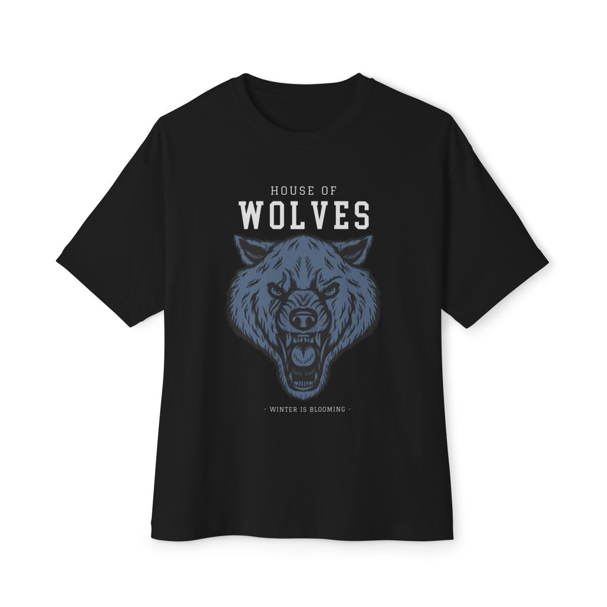 House of wolves, Unisex Oversized Boxy Tee