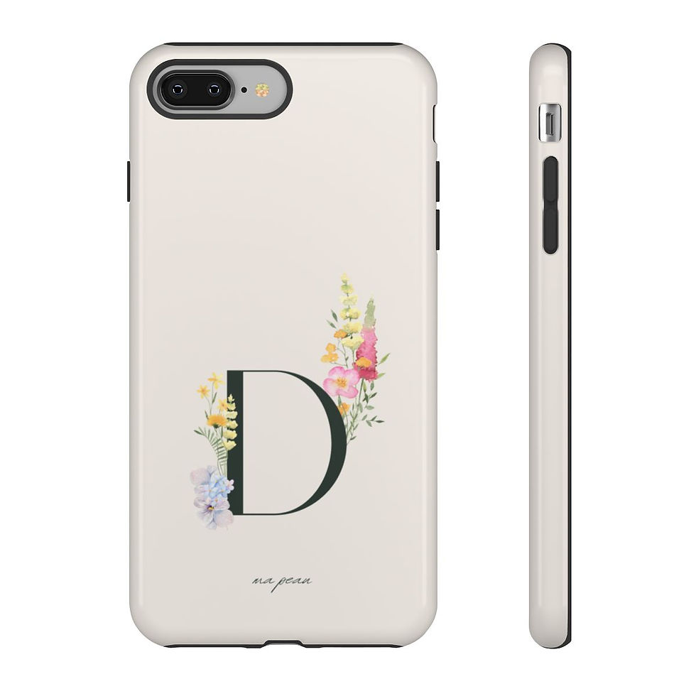 Thumbnail: Floral Signature Collection | D | Premium Tough Phone Case
