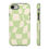 Thumbnail: Charming Checks Collection | Minty Wave | Premium Tough Phone Case