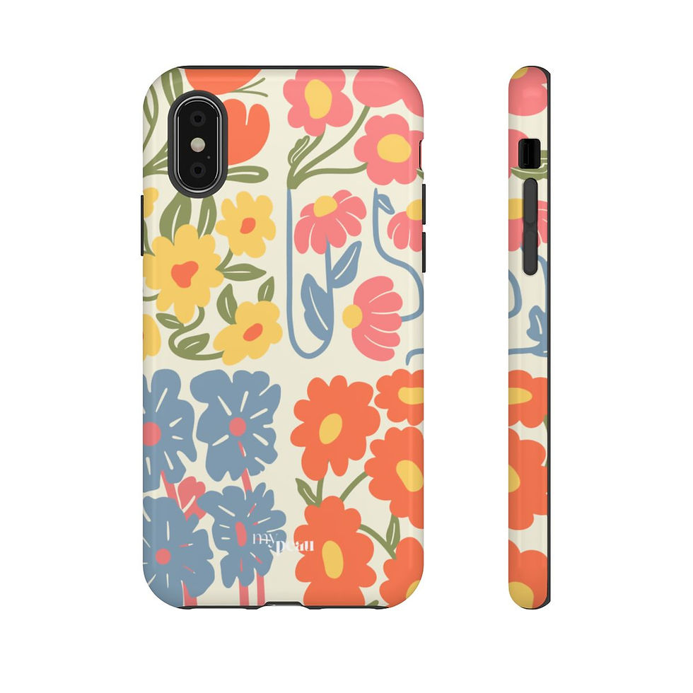 Thumbnail: Modern Blooms Collection | Blooming Curves | Premium Tough Phone Case