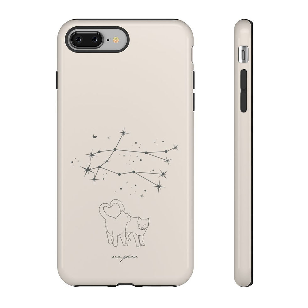 Thumbnail: Cat Constellation Chronicles Collection | Gemini | Premium Tough Phone Case