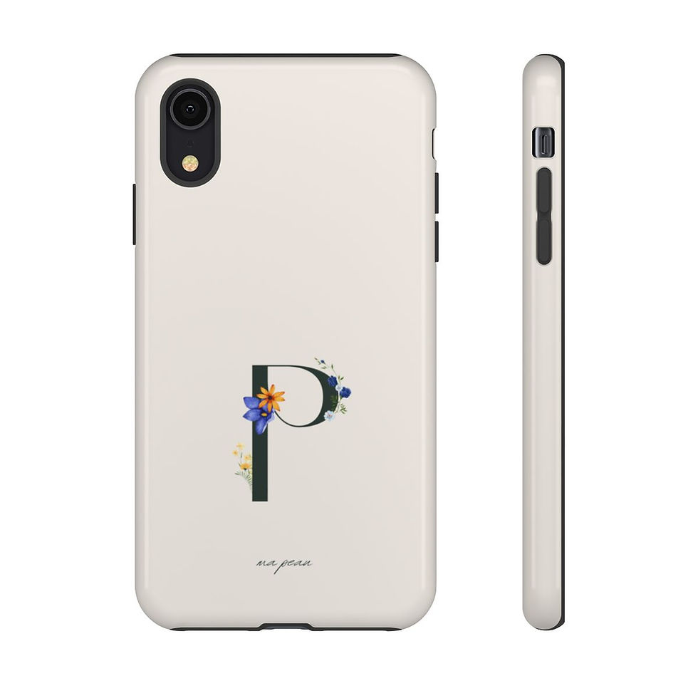 Thumbnail: Floral Signature Collection | P | Premium Tough Phone Case